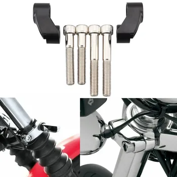 

Motorcycle 39MM/49MM Forks Front Aluminum Turn Signal Bracket Fit for Harley Sportster 87-07 XL, FXR 87-00 , Dyna Glide 91-05