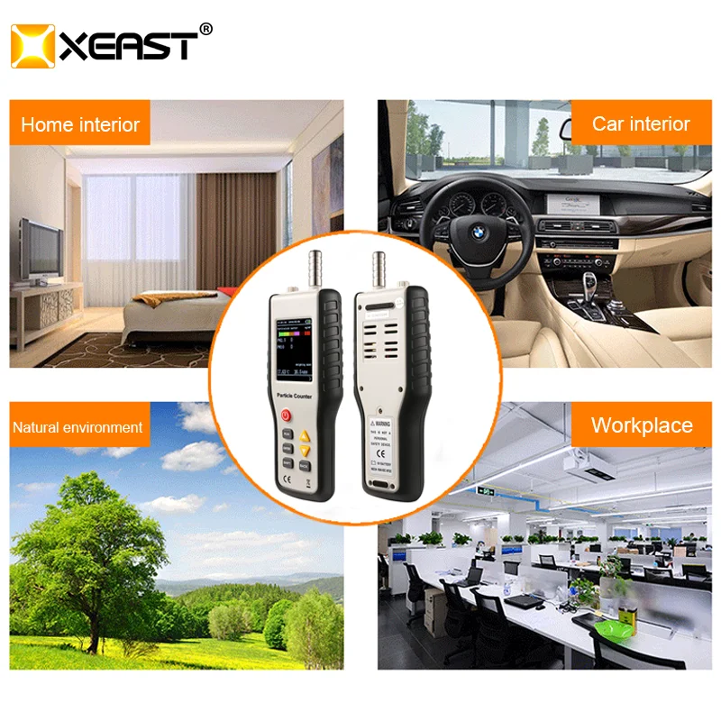 

Hot HT-9600 High Sensitivity PM2.5 Detector Particle Monitor Professional Dust Air Quality Monitor Handheld Particle Counter