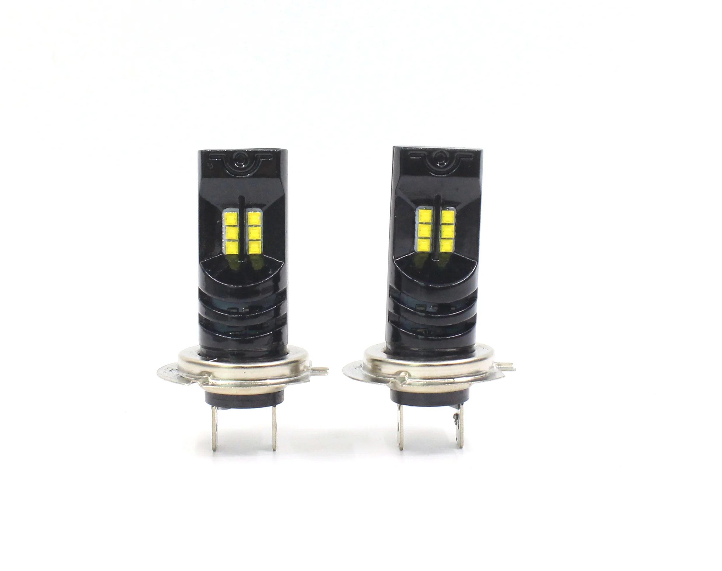 2 шт. 2525 H7 12SMD Автомобильный светодиодный фары противотуманные лампочки