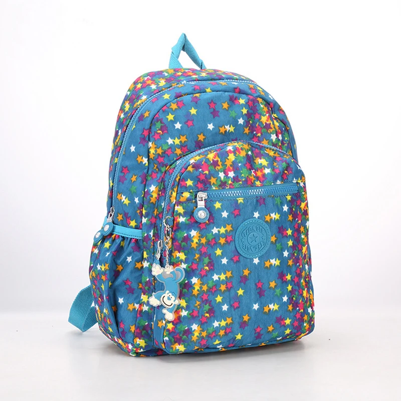 5 Рюкзак Kipled Mochila Mujer Escolar Feminina, школьный рюкзак для девочек-подростков, нейлоновые рюкзаки для женщин - Цвет: 5