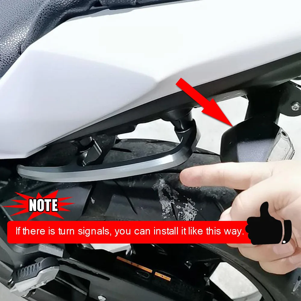 Z650 닌자650 뒷좌석 동승자 손잡이 핸드 레일 팔걸이 닌자 Z 650 부품 2018 2019 2020 2021 2022용