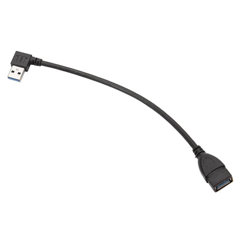 Usb 3,0 угол 90 градусов удлинитель адаптер «Папа-мама» шнур данных