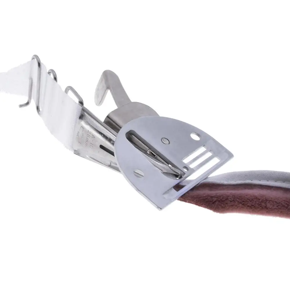 Папка лента оверлок размер 26 мм A10 широкополосная с прямым углом наклона для