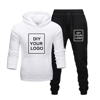 

Goldfly New hot Two Pieces Set Fashion hoodies Sportswear Men Tracksuit Hoodie Autumn Men Brand Clothes Hoodies+Pants Sets