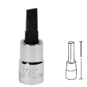 

Blue-point / Snap on 1/4" Flat Tip Socket Driver, Standard Blue Point Snap-on hand Tools