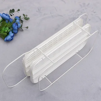 

Kitchen Multifunction Drying Rack Iron Sink Bowl Chopsticks Organizer Dish Drainer Holder (Dish Rack + White Tray)