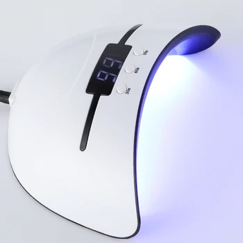 

36W Nail Lamp UV Dryer 15 LEDs Nails Manicure 30s 60s 99s Timer Settings Curing Light