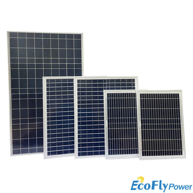 Комплект солнечных панелей 18V10W/20W/30W/40W/100W Солнечные фотоэлектрические солнечные