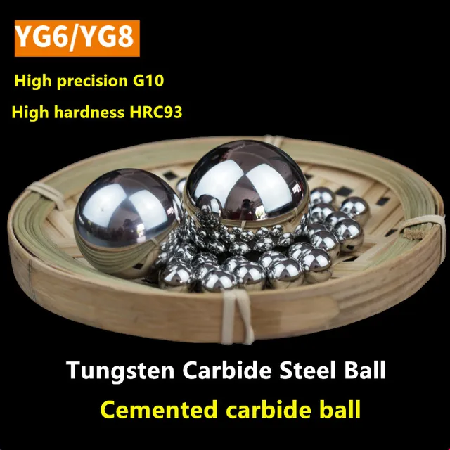 50Pcs G10 Polished Diameter 10mm Tungsten Carbide Steel Alloy Round Balls -  AliExpress