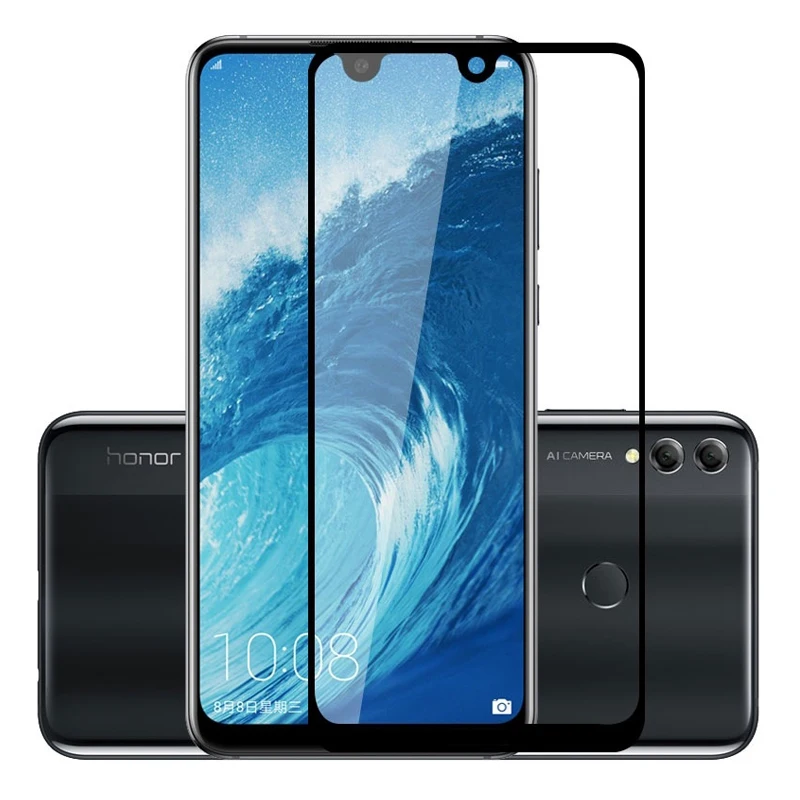 2 шт./партия 3D HD чистое полное покрытие из закаленного стекла для Huawei Honor 8 Lite V8 Note8 8X 8xMAX Взрывозащищенная защитная пленка для экрана