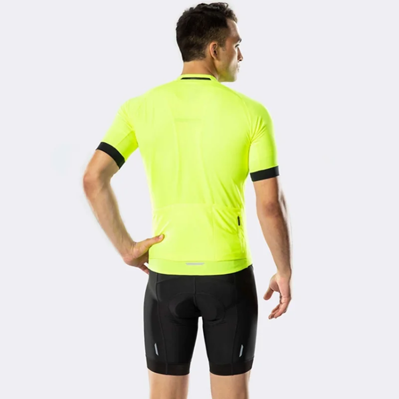 Blank color Cycling Jersey Set Summer Cycling Clothing Suit MTB Mountain Bike Clothing Racing Bicycle Clothes Suit