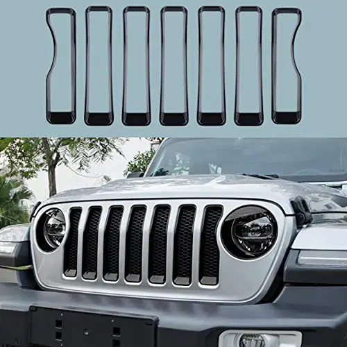 Для Jeep JL Чехлы для фар, решетка накладки и двери шарнирные крышки ABS подходит Jeep Wrangler(JL/JLU) Спорт