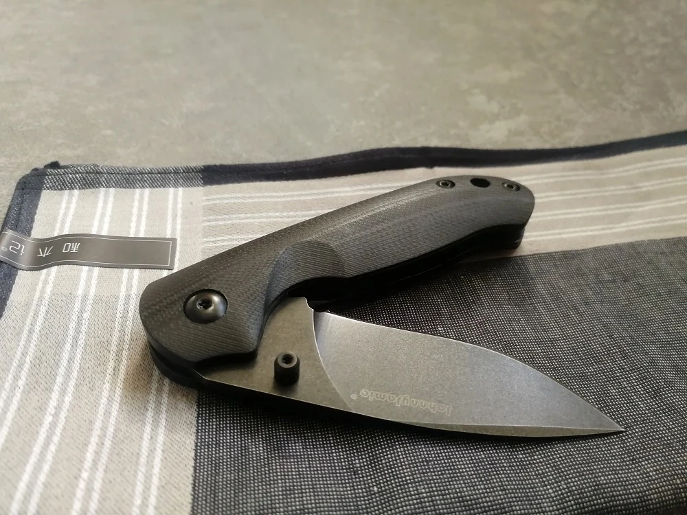 Джонниджейми Дракон масштаб GL 65 г 2,2" D2 stonewash лезвие G10 ручка тактический Флиппер охотничий складной карманный нож для выживания EDC