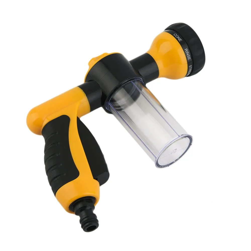 New Newest Portable High Pressure Auto Car Foam Water Sprayer Car Wash Foam Sprayer Black and Yellow Hot Selling