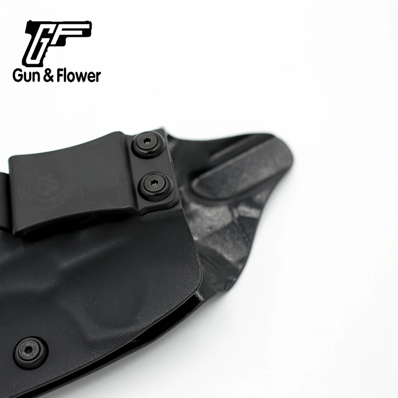 Gun&Flower Beretta 92FS Handgun Left Hand Black Kydex Holster Right Hand Black Concealed Carry Pistol Pouch
