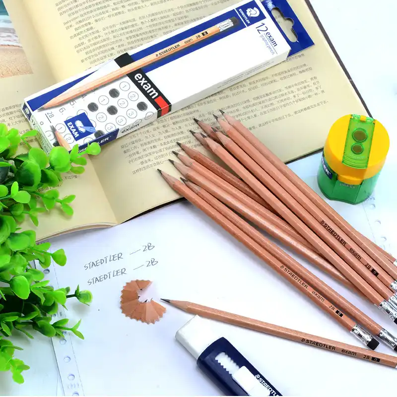 24pcs Staedtler 2b Pencil Drawing Pencils Writing Pencil Stationery School Office Supply Stander Pencils With Eraser 132 40n C12 Standard Pencils Aliexpress