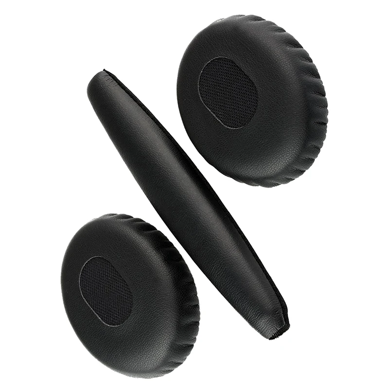 Пара черных амбушюр с накладкой на голову для наушников Bose QC3 Quiet комфорт 3