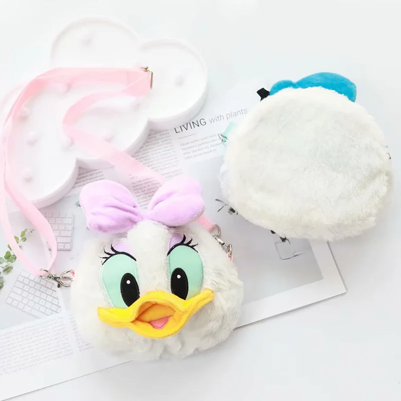 Melody Duffy Duck модные аниме плюшевые сумки на плечо мягкий мультфильм Tote повседневное пушистые куклы телефон сумка для девочек