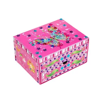

diamond painting Jewelry Box for Girls, Necklace and Earring Organizer