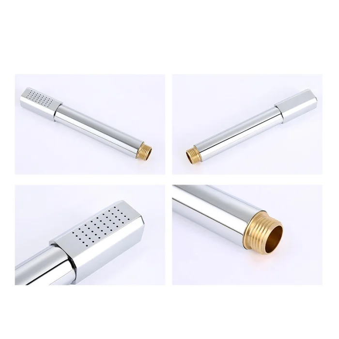 Ручной смеситель для душа из нержавеющей стали, аксессуары для ванной комнаты@ LS