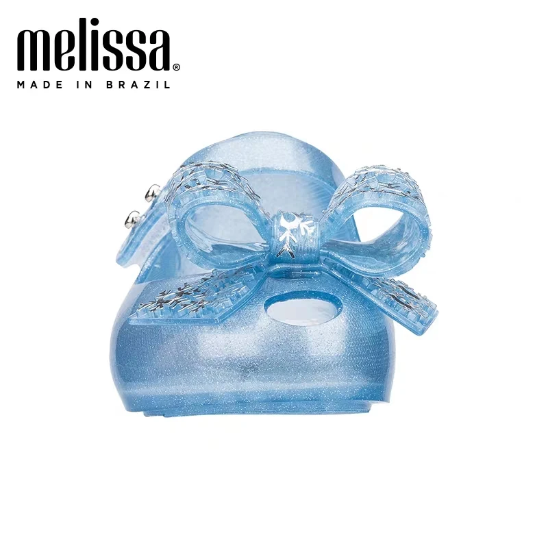 Новые мини Melissa Ultragirl девичьи прозрачные туфли сандалии новая детская обувь мягкие сандалии Melissa для детей Нескользящие