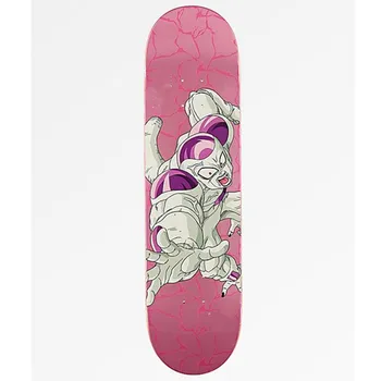 

Cartoon Dragon Ball The Boy Skateboard Pink Frieza Universe Boss DBZ Become Warped Plate Action Figure Collect Model Toy M2417