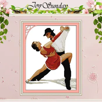 

Tango Patterns Counted Cross Stitch DIY 11CT Printed 14CT Cross Stitch Set Wholesale Cross-Stitch Kits Embroidery Needlework