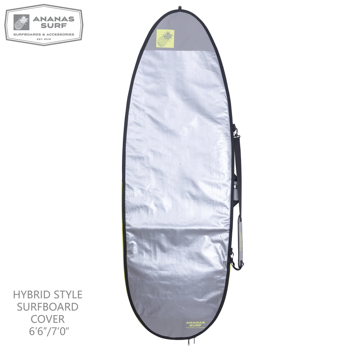 Ananas Surf 6Ft.6In 198 Cm, 7Ft.0In. 213Cm Hybrid Surfboard Bag