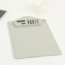 Пластиковый А4 буфер обмена с калькулятором блокнот для письма папка для документов 24BB