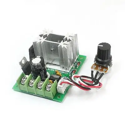 

Universal PWM DC Motor Stepless Speed Controller DC6-30V 10A 21Khz