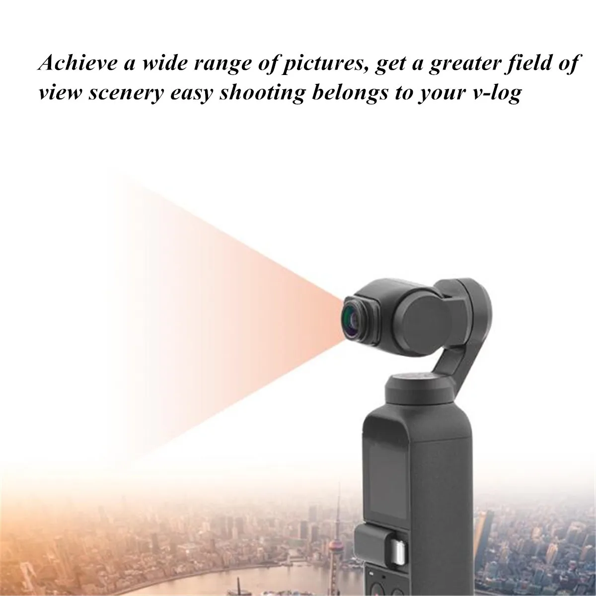 Широкий Ангел объектив для DJI Osmo Карманный, Магнитный Широкий Ангел объектив камеры для DJI OSMO карманные аксессуары