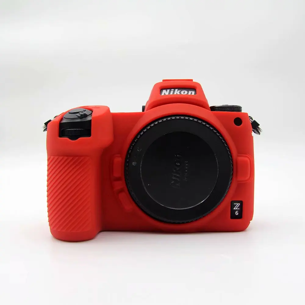 Силиконовая кожа брони чехол для корпуса протектор для Nikon Z6 Z7 DSLR камеры Чехол протектор видео сумка