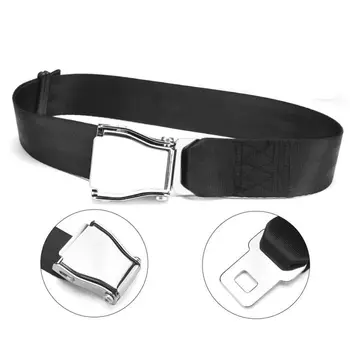 

Polyester Ajustable Seat Belt Extension Belt With Buckle For Car Seat Belt Accessories Detachable