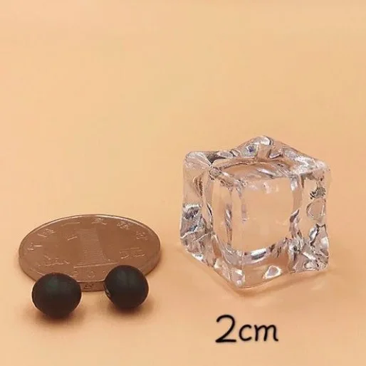 

10pcs 4x4cm Acrylic simulation broken ice Fake ice Photo Props