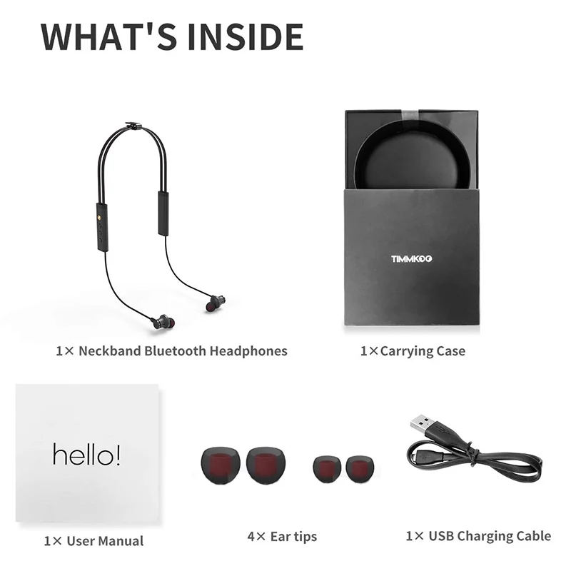 Активные наушники с шумоподавлением Bluetooth наушники с микрофоном Bluetooth наушники с шейным диапазоном шумоподавление магнитные наушники