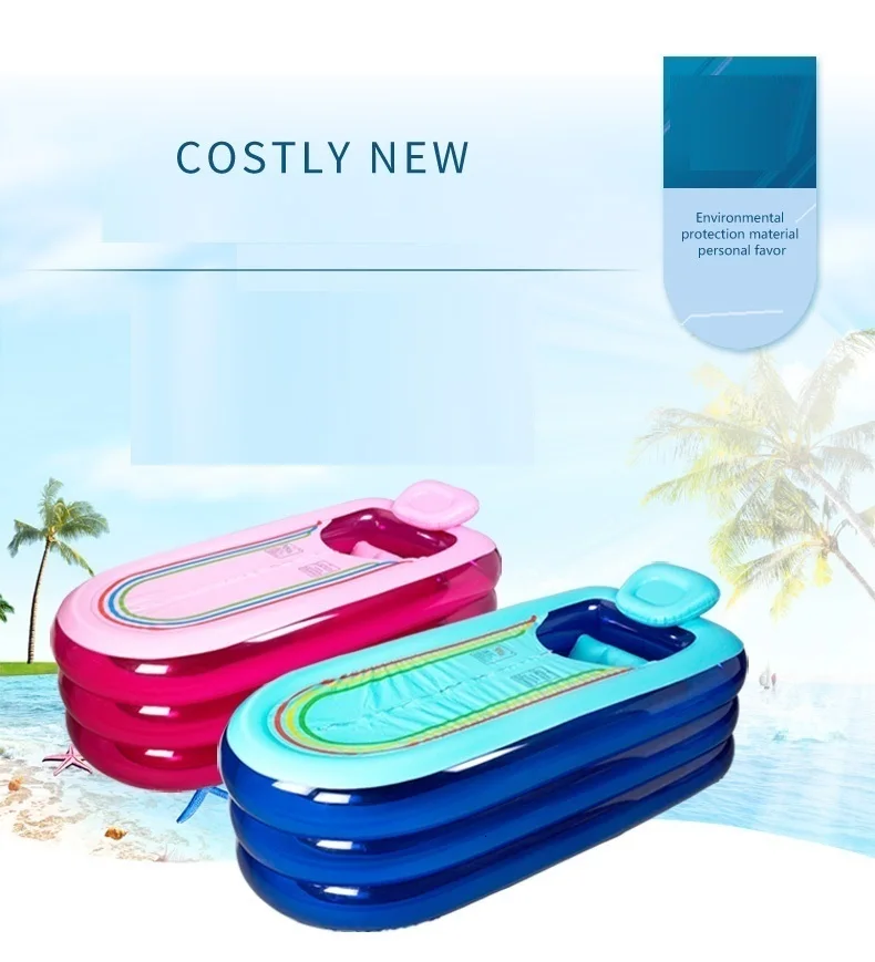 Banho Piscina Adulto Albercas Familiares Badkuip Opblaasbaar Shampooer для маленьких детей Бассейн Banheira горячая коврик для ванной надувная Ванна