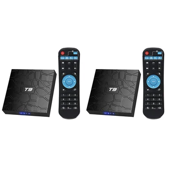 

T9 Android 8.1 TV Box 4GB DDR3 RAM 64GB ROM RK3328 Bluetooth 4.1 Quad-Core Cortex-A53 64 Bits Support 2.4/5.0GHz WiFi 4K 3D Ultr