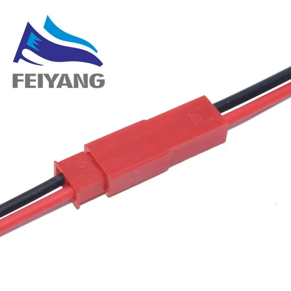 100pairs 150mm Jst Male Female Connector Plug Cable For Rc Esc Lipo