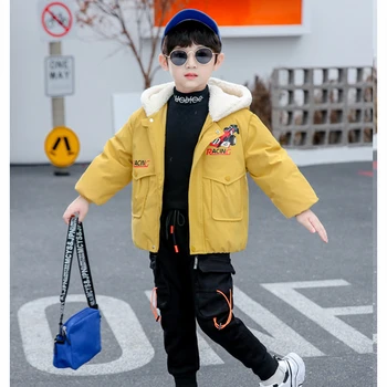 

Winter children's clothing children's down jacket jacket middle and small children plus down thickened children's clothing
