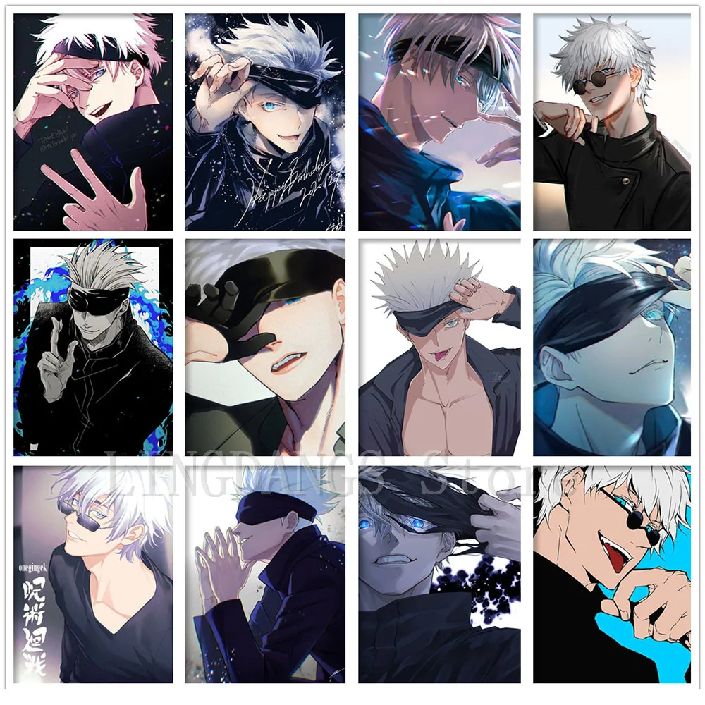 5D DIY Diamond Painting Anime Poster Jujutsu Kaisen Japan Cartoon Manga Mosaic Embroidery Cross Stitch Home Decor Gift | Дом и сад