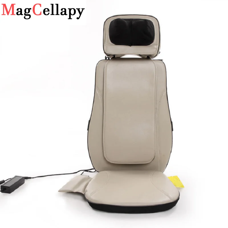 Подогрев Massage Chair Vibrating Car Seat Home офисные Massager Cushion для всего тела спины и шеи