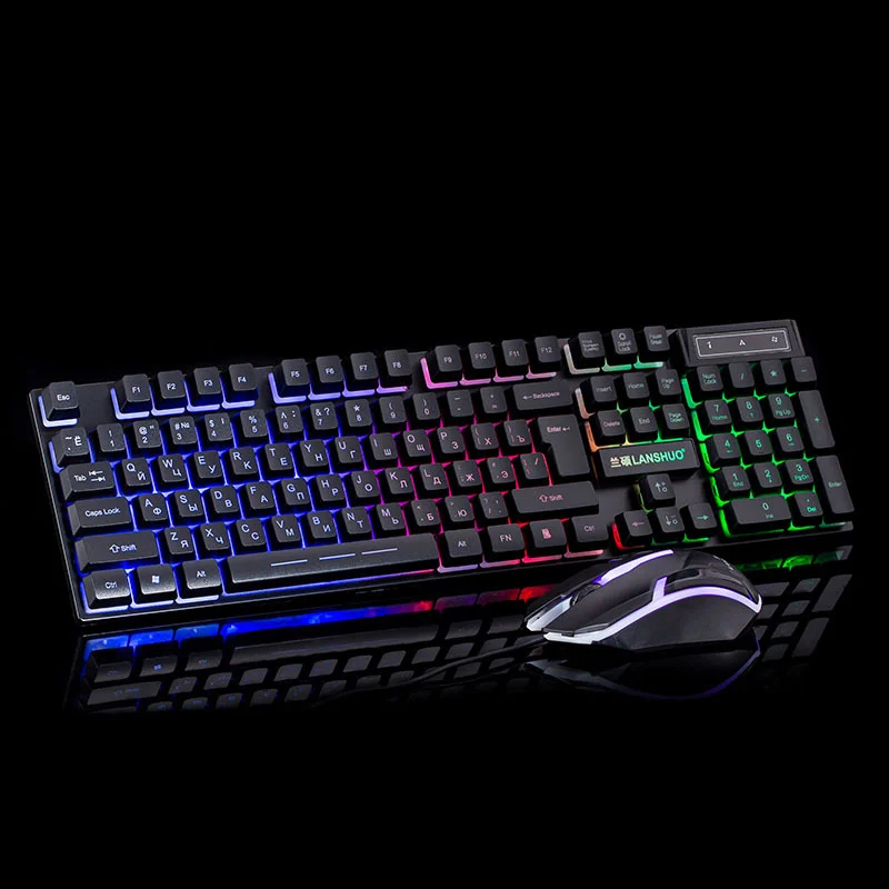 

Keyboard and mouse wireless game gaming pc computer accessories Mouse Mechanical for gamer Backlit tablet tablets Gaming laptops