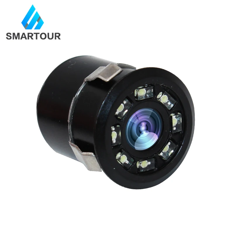 Smartour Автомобильная камера заднего вида Автомобильный ПЗС HD резервная камера заднего вида Водонепроницаемая камера ночного видения 12 В