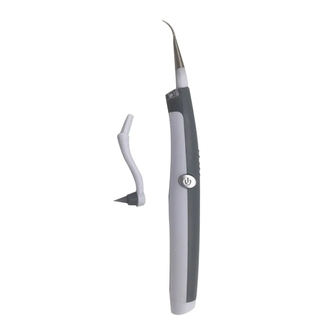 

LED Electric Sonic Pic Tooth Stain Eraser Plaque Remover Vibrating Teeth Beauty Tool Teeth Whitening Dental Cleaning System