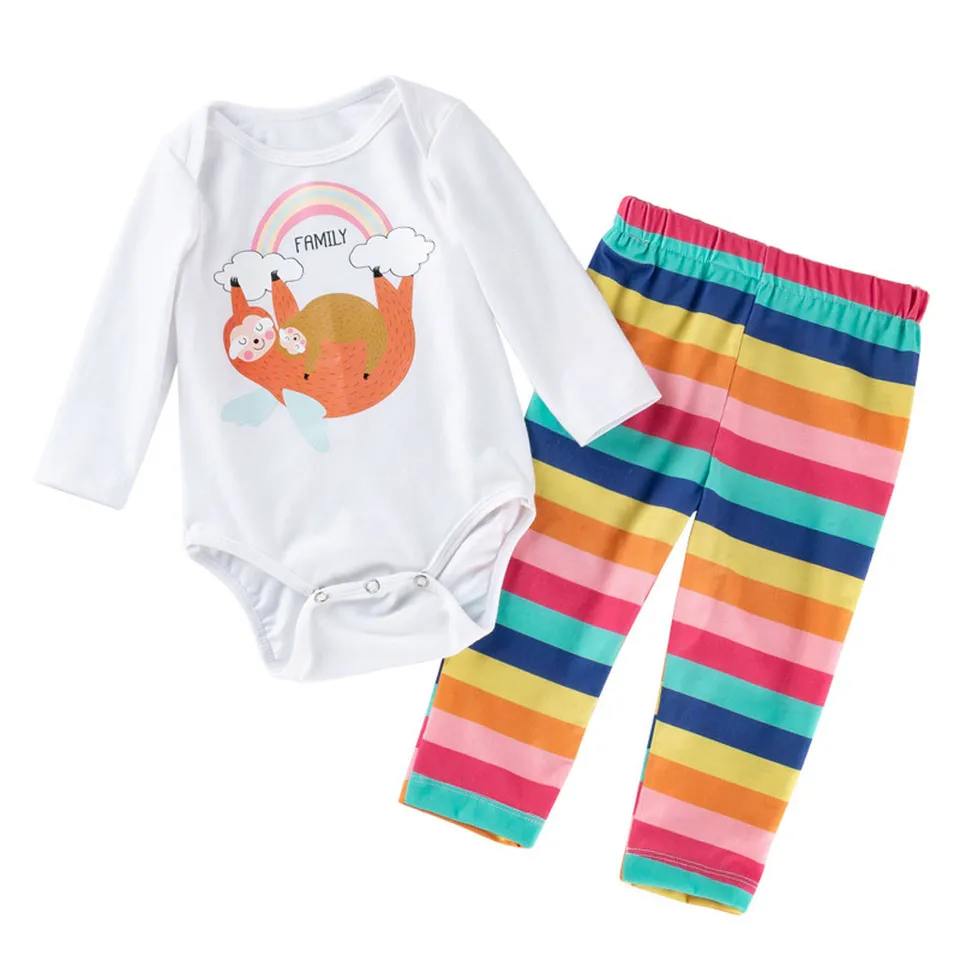 rainbow baby suit