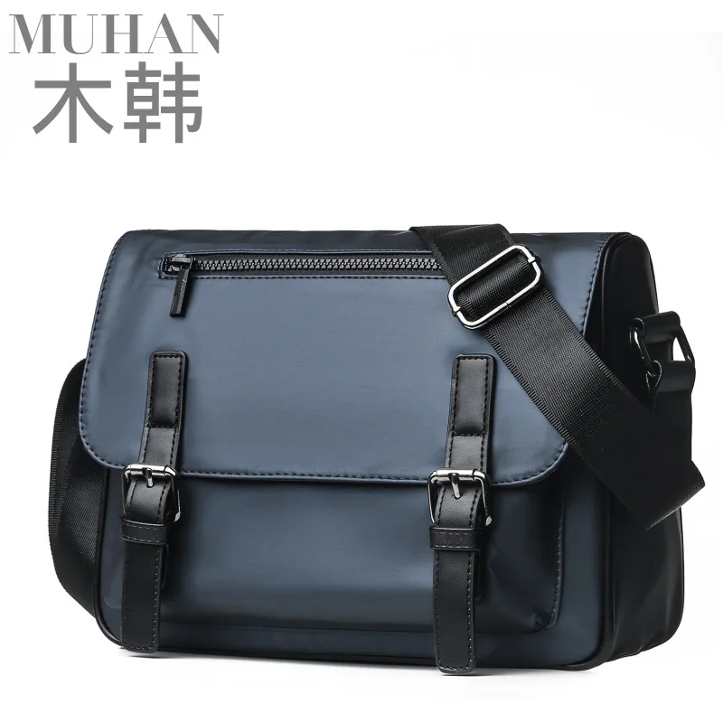

Men's Bag Shoulder Bag Men Verticle Briefcase Waterproof Oxford Cloth Briefcase Sports Messenger Backpack