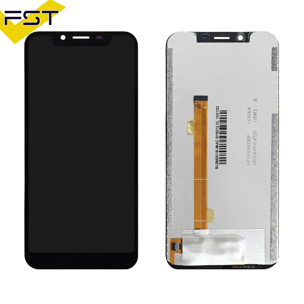 Skup 5.85 dla Oukitel U18 wyświetlacz LCD i montaż digitizera ekranu dotykowego akcesoria do telefonu dla Oukitel U18 z narzędziami i klejem