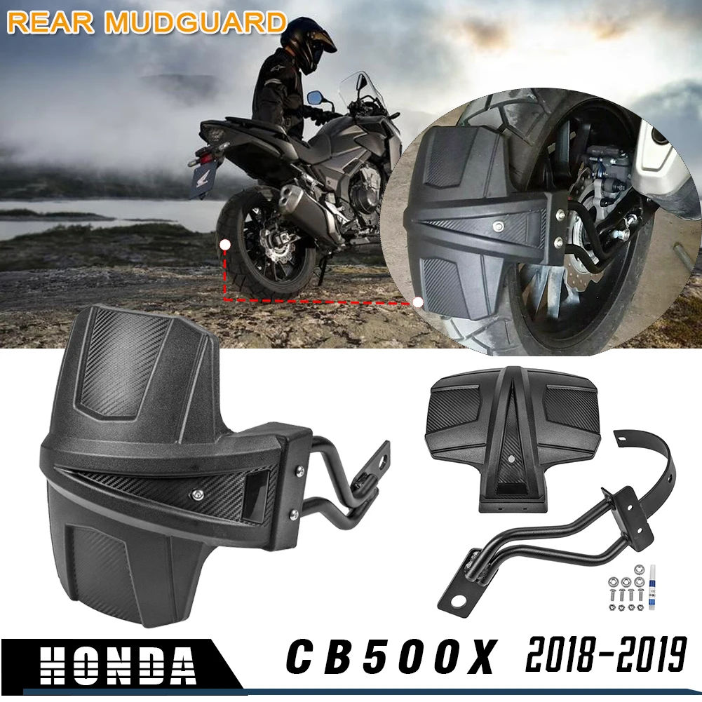 

Motorcycle CB 500 X 19 Rear Wheel Cover Fender Splash Guard Mudguard Tire Cover Hugger for Honda CB500X CB 500X CB500X 2018 2019