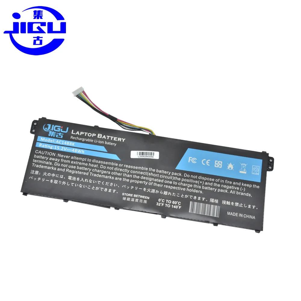 Аккумулятор JIGU для ноутбуков Acer NE511 4 ячейки NE512 NX.G10EK.016 AP14B8K G3-571 Chromebook C910 C810 C730 G3-572 |