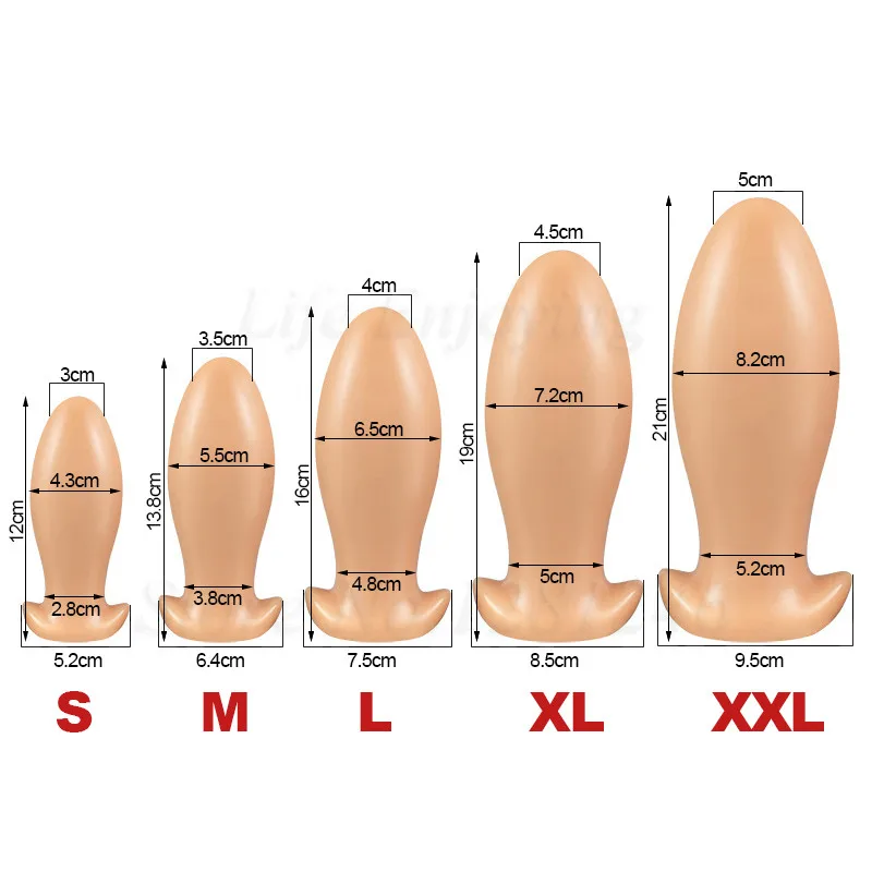 Huge Anal Beads Butt Plug Ball Dildo Anus Expansion Stimulator Prostate Sex  Toy | eBay